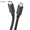 Dual-Head Type-C 60W Fast Charging Cable for Mobile, Computer & Camera