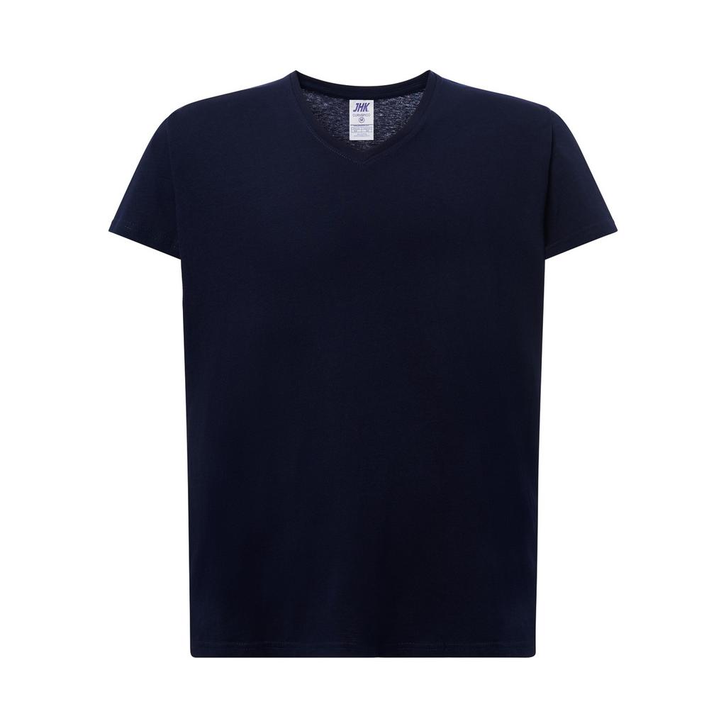 JHK Womens/Ladies Curves V Neck T-Shirt