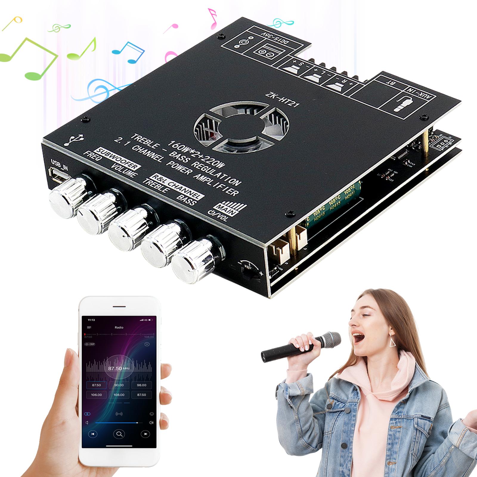 

Digital Audio Stereo Power Amplifier Module BT 5.0 TDA7498E Subwoofer Channel Amplifier Board Subwoofer Power Stereo Audio AMP CHINA