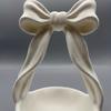 1pc Bowknot Storage Dish | Cute Jewelry and Key Tray - Ideal for Home Multi-Scene Use, Plastic Material