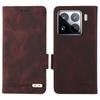 For Xiaomi 15 Pro Case Leather Wallet Flip Phone Cover with Hardware Decor