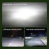 2Pcs/Lot LED H1 H3 H7 H4 H13 H11 9004 880 9007 Auto S2 Car Headlight Bulbs 72W 8000LM 6500K for 9V to 36V 200M lighting range
