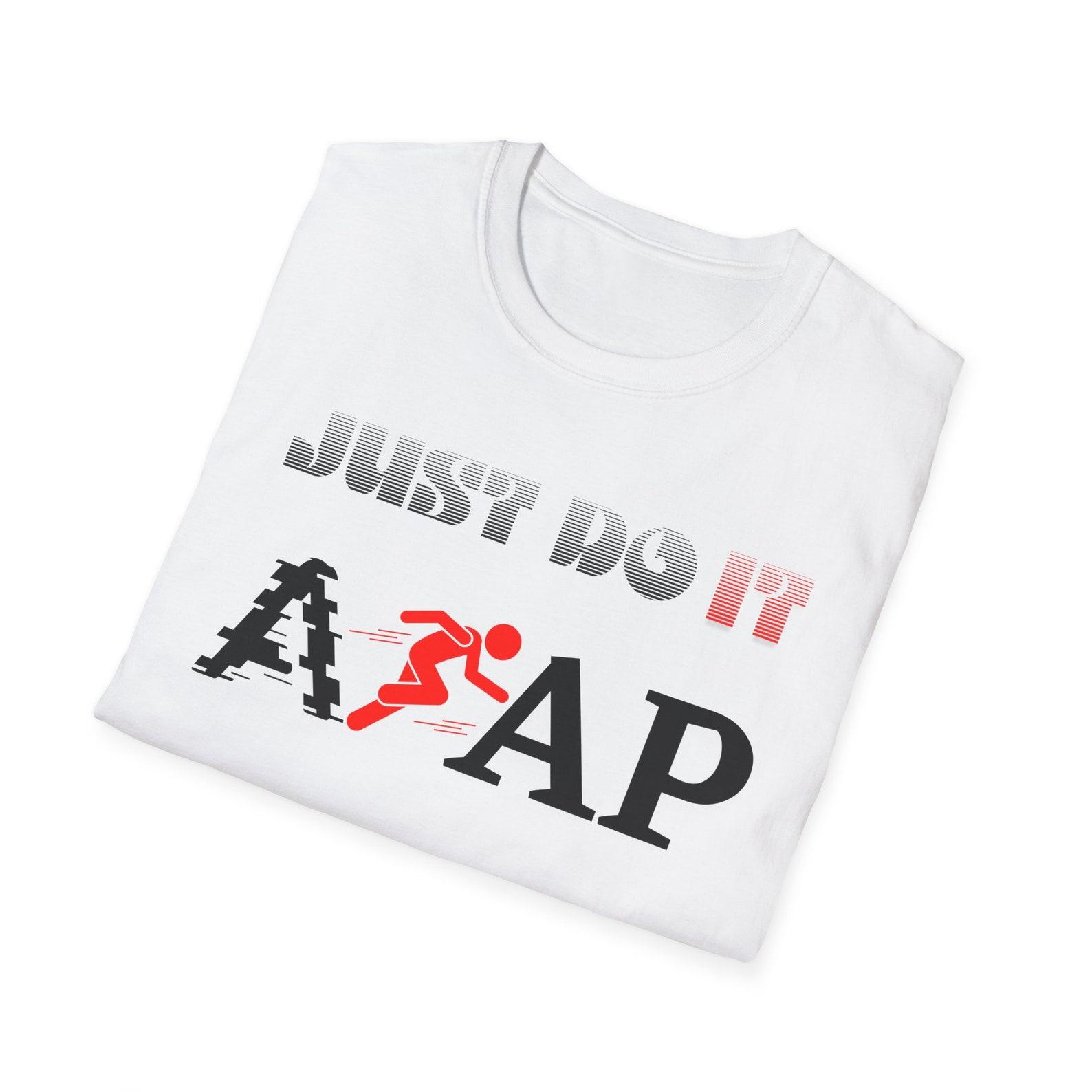 Hustler T-Shirt - Just Do It shirt / Athlete Runner T-shirt / Track Theme shirt S