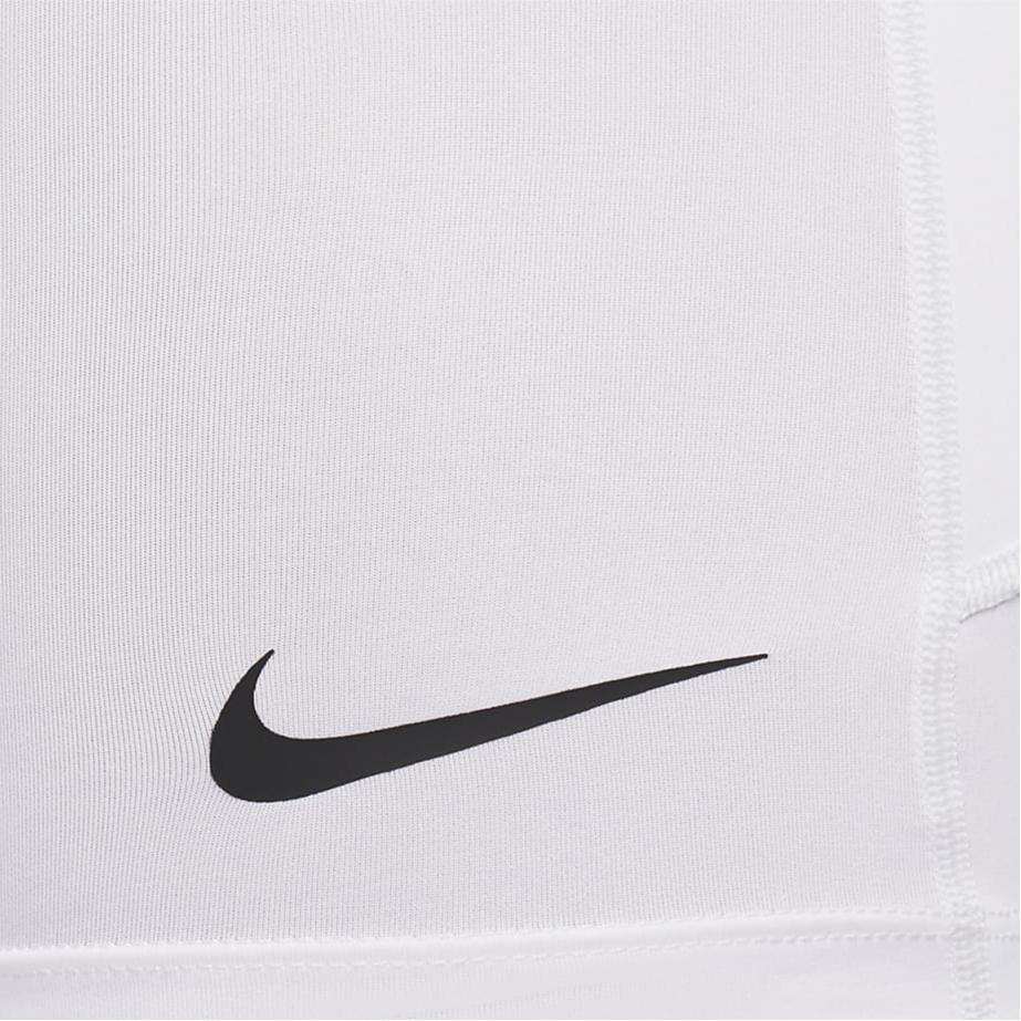 Nike Pro Dri-FIT Color Block Casual Quick-Dry Calções de Treino Masculinos Calções Branco FB7964-100