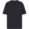 Emporio Armani Letter Logo Ginkgo Embroidery Loose Round Neck Short Sleeve T-Shirt Men tops Black 3D1T9S-1J7FZ-0999