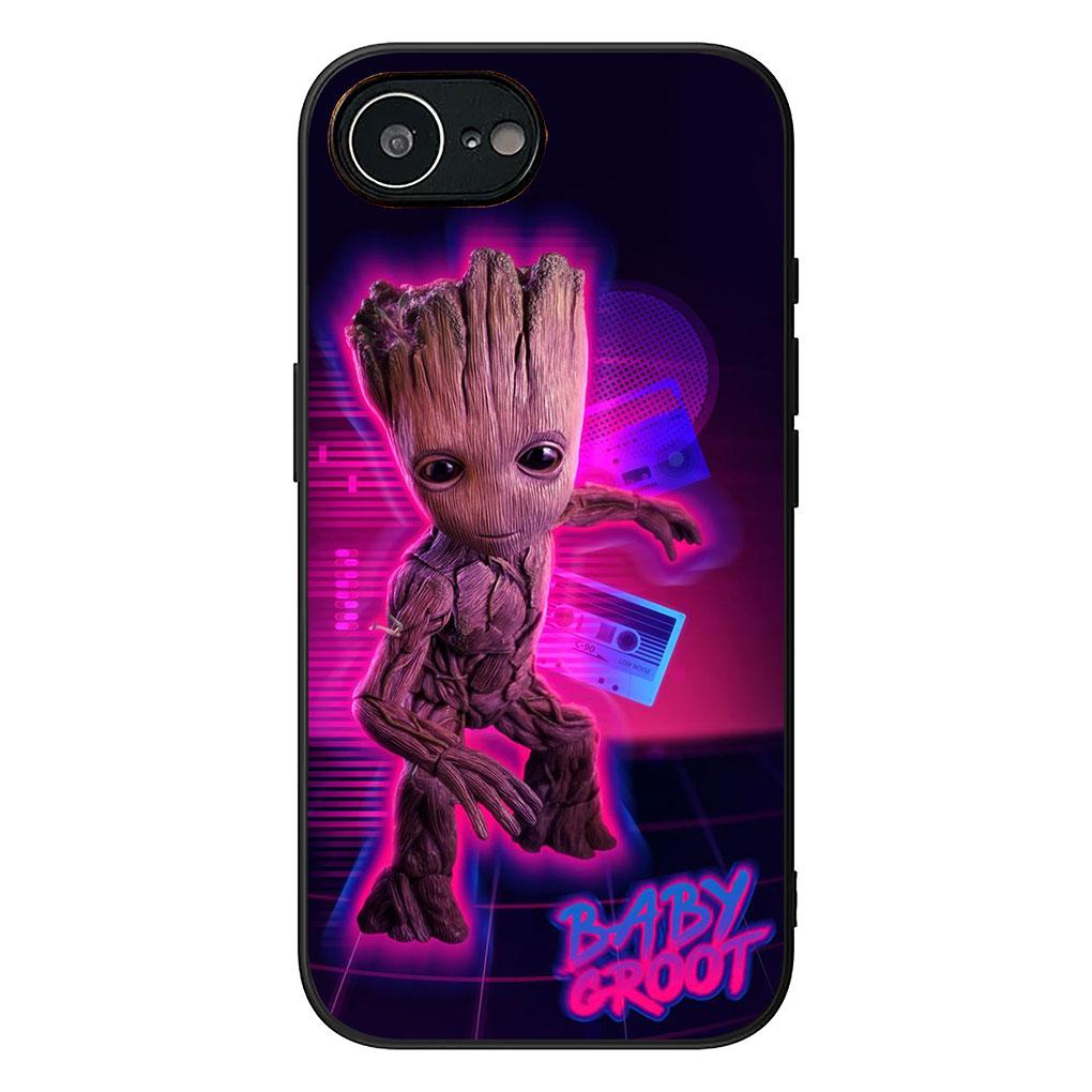 for Samsung Galaxy A05 A06 A14 A50 A51 A52 A12 A13 A17 A70 A07 A25 A26 A56 A23 M53 Case Guardians Galaxy Baby G-Groots Marvels