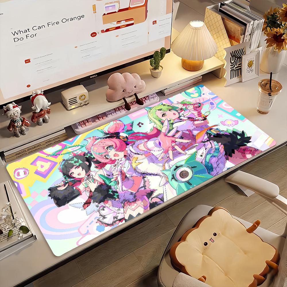 Game Zenless Zone Zero Angels Of Delusion Mouse Pad Anti Slip Rubber Edge Locked Thickened Laptop Gaming Desk Mat