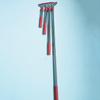 Iron Head Long Handle Grout and Stain Scraper with Angled Blade for Tile Cleaning