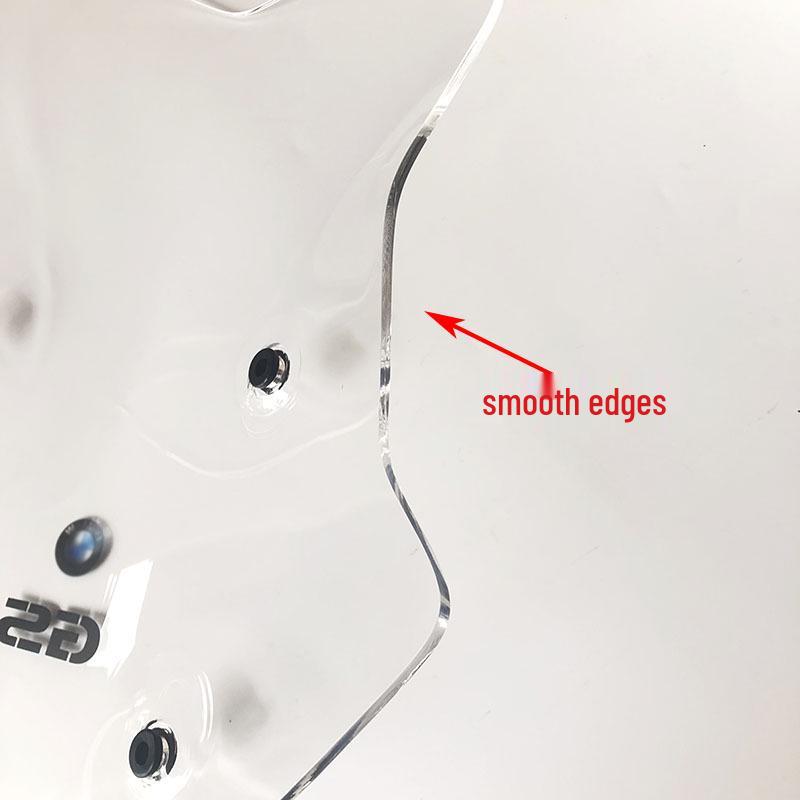 BMW F750/850GS/ADV Manual Lifting Windshield: Enlarged, Heightened, and Widened for Modification