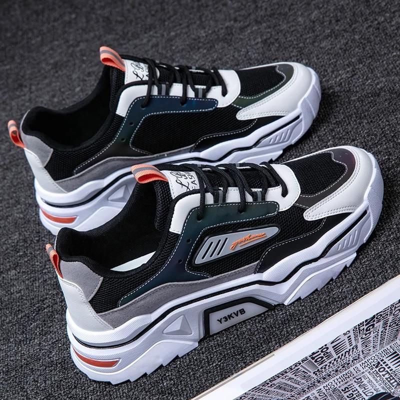 Men's shoes 2025 new autumn and winter youth sports shoes, the explosion of junior high school students increases, dad trendy shoes foreign trade