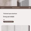 Universal No-Drill Shower Head Holder & Shelf for Bathroom Rods