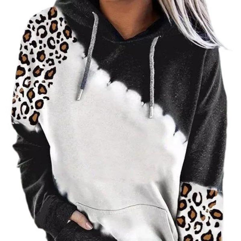 Jaro Podzim Barevně blokovaná Tištěná 3D Módní Ležérní Mikina s kapucí Mikiny a Mikiny (Ženy)