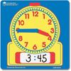 Learning Resources Write & Wipe Student Clocks 10-Pack Educational Tools for Classroom Use