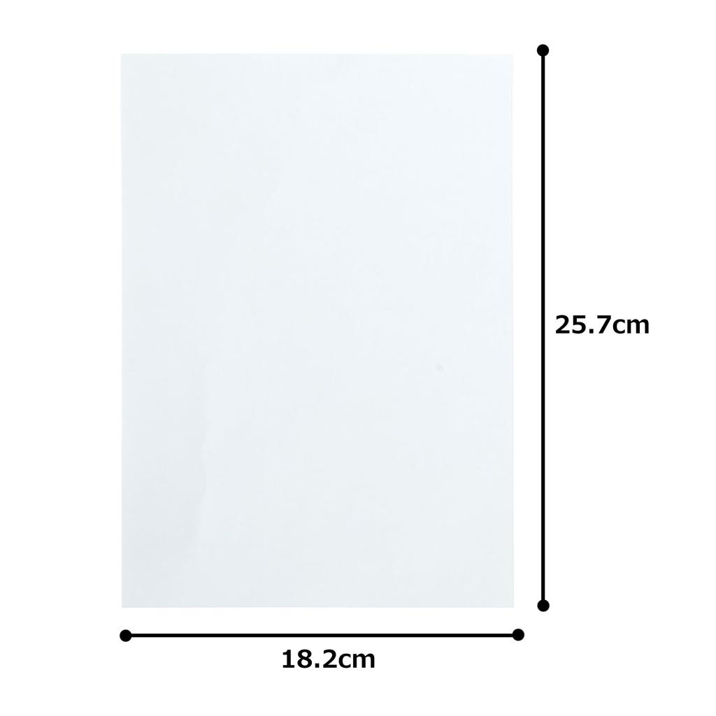 Kawasumi Washi B5 Echizen Hosho 100 Sheets Paper, Size, Washi, Paper, White, Plain, Printer-Compatible,