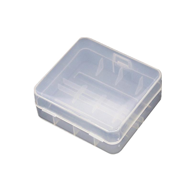 2X 26650 Battery Storage Case Holder Plastic Durable Organizer Safe Battery Protection for Home and Travel