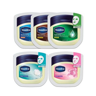 Set de Mascarillas de Tejido (5 tipos) – 23 ml(1 juego / 2 juegos)