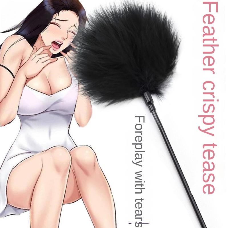 SM Short Rod Feather Stick Couple Foreplay Alternative Toys Adult Sexual