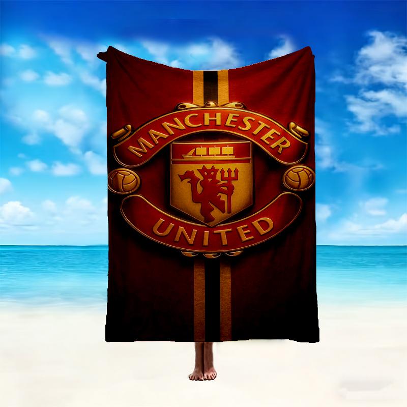 Weiche Manchester United Manchester City Decke Perfekt zum Einkuscheln auf dem Sofa, Ideal zum Gemütlichmachen im Schlafzimmer