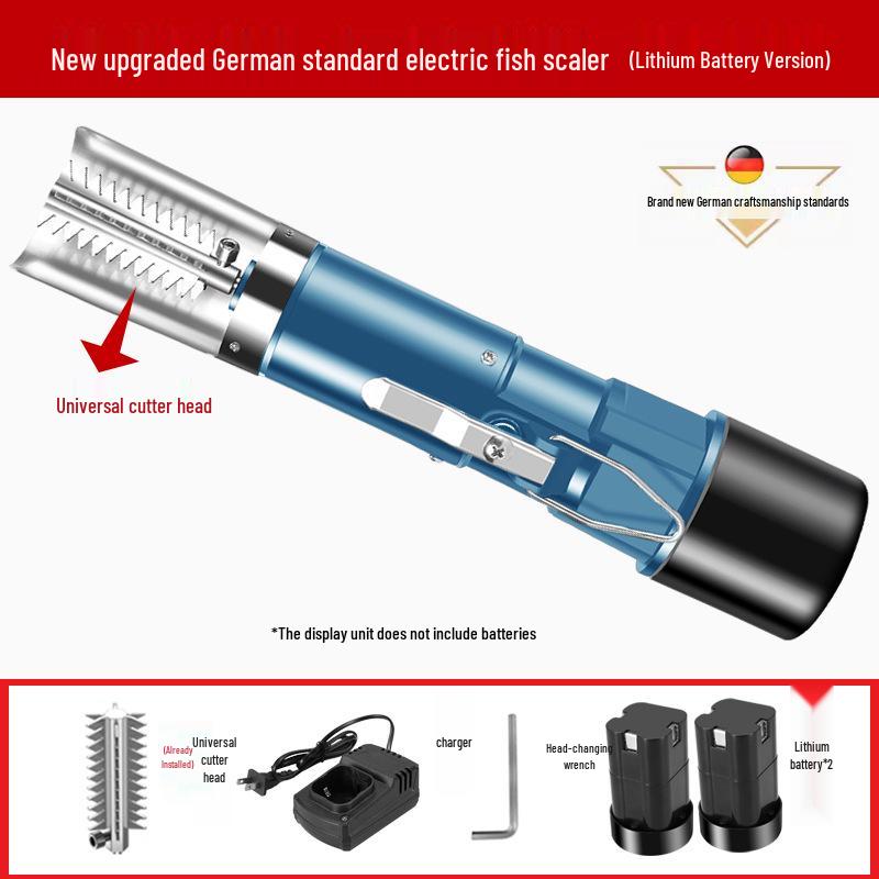 Aijiu Electric Automatic Fish Scaler and Scraper Tool