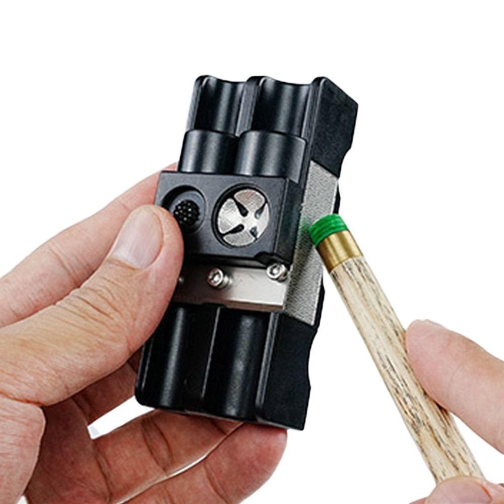 Effective Repair Pool Cue Tip Repairer 9 in 1 Pool Cue Tip Corrector Pool Cue Shaper