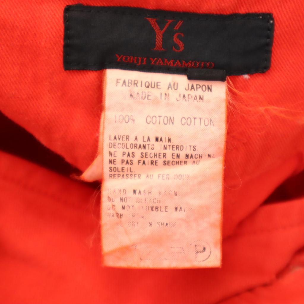 Y's made in Japan Post-dyeing Cotton pants 3 Red Men's Used