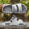 Stylish Mens Outside Slide Shoes Plush Comfort Clogs For Man Beach Sandal Shoes Soft Slides Anti-Skid Male Daily Wear Shoes Beach Slide Shoes