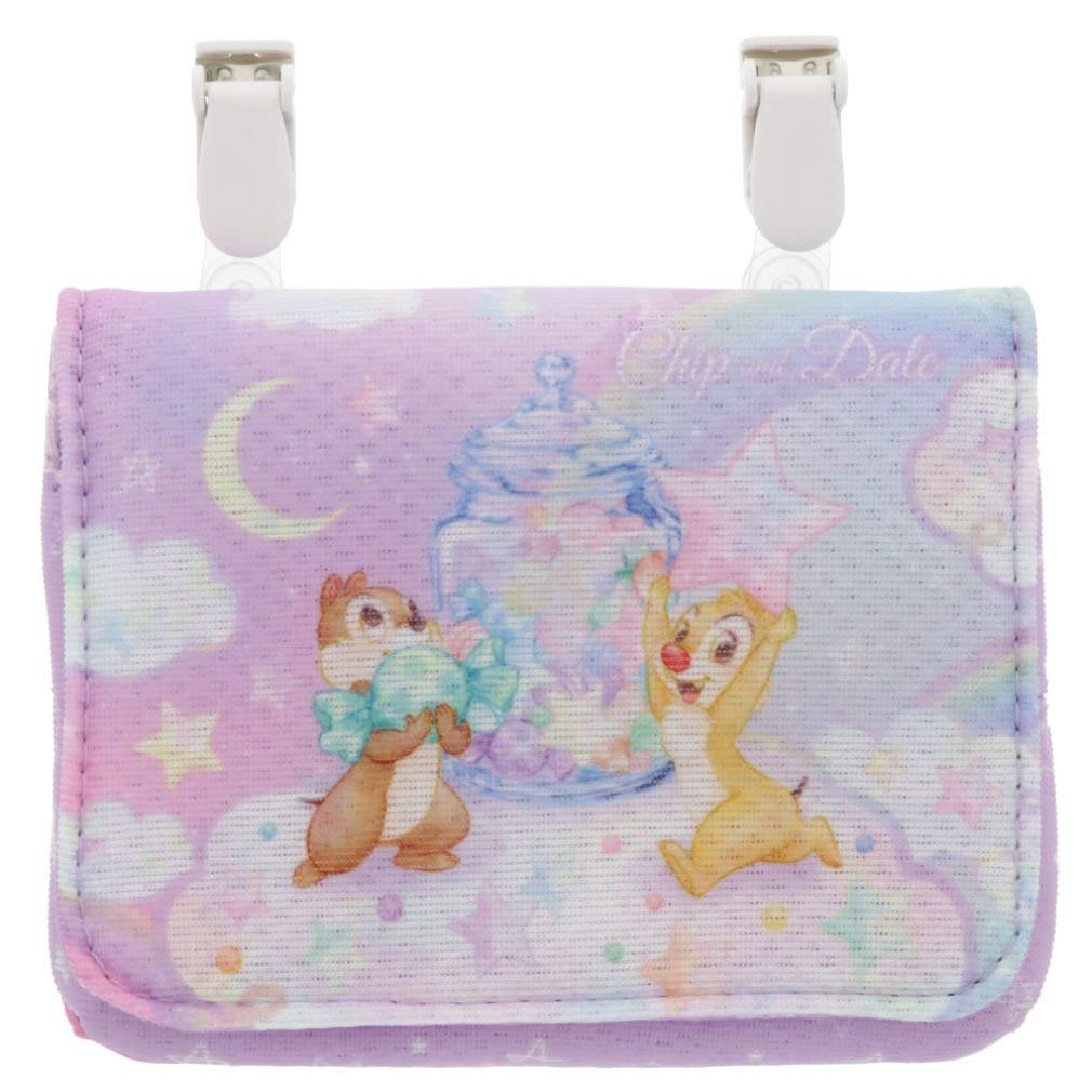 Sunstar Stationery Disney Washable Pocket Pouch Kiyola Chip and Dale S2289237