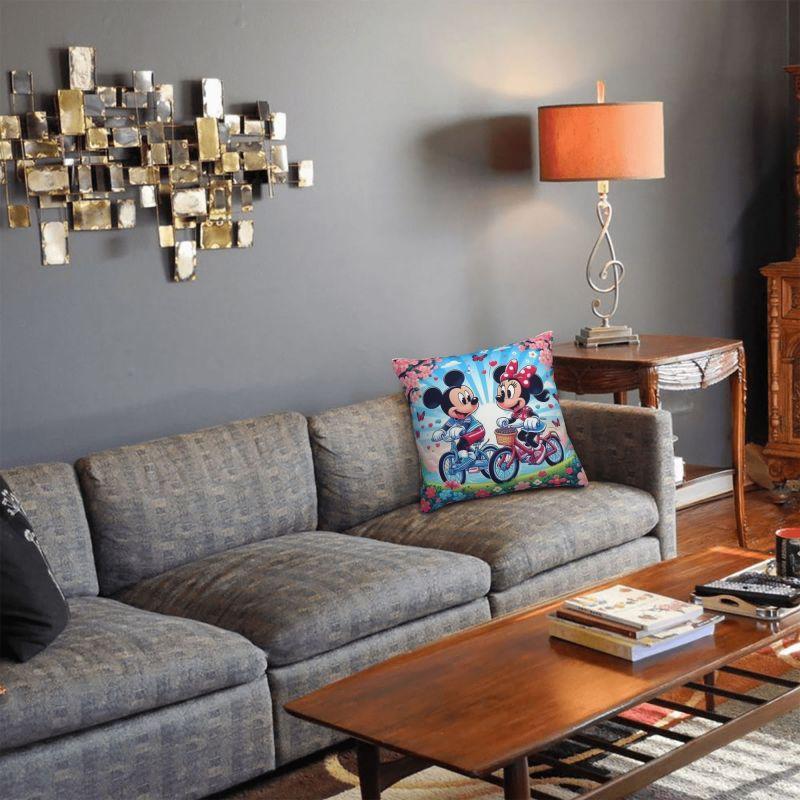 Custom Disney The Mickey Mouse Pillow Decor Home Cartoon Modern Cushion Cover Car Pillowcase