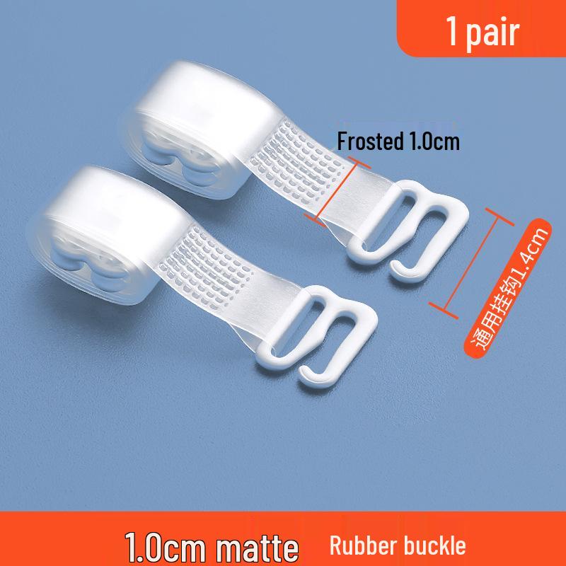 Transparent Non-Slip Bra Straps: Seamless, Invisible, Replaceable, Non-Binding Shoulder Straps