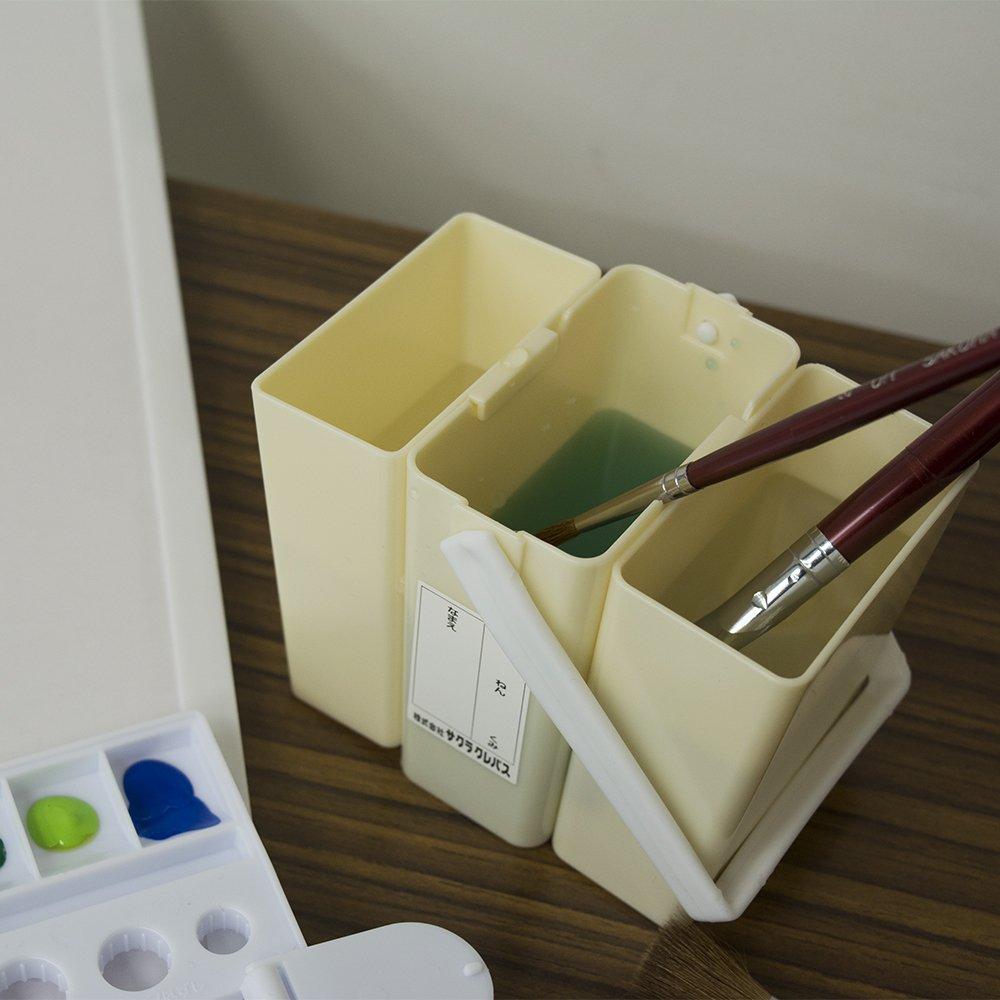 Sakura Brush Triple Layer Brush Hitusen A Cray-Pas Cleaner, Cleaner, Small, 10-Piece Set, (10)