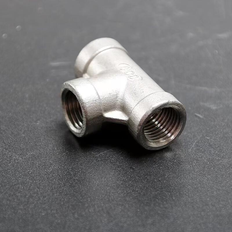 Deqi 304 Stainless Steel Female Threaded Tee