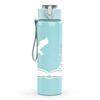 1PC Book White Dragon Silhouette 750ml Color Plastic Sports Water Bottle Leakproof Flip Straw Lid Suitable for Sports Office Home Use