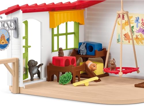 [Amazon.co.jp Exclusive] Schleich Farm World Pet Hotel 42607