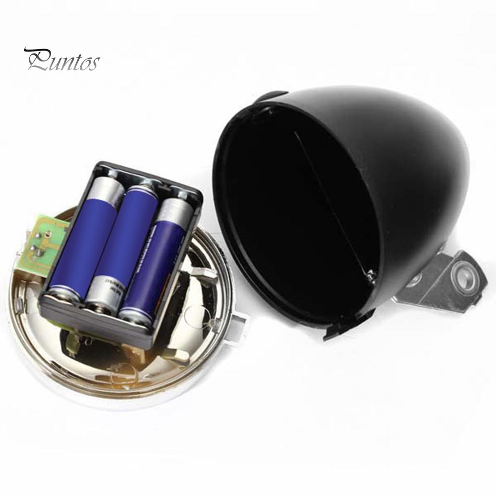 Puntos 3 LED 2 modos bicicleta luz delantera lámpara faro vintage linterna faro