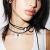 MIKSHIMAI BOW SUGAR CHOKER NECKLACE