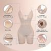 Backless Shapewear for Women Tummy Control Seamless Bodysuit Mesh Built-in Bra Faja Body Shaper with U Plunge S-3XL