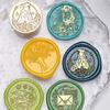 Metal Wax Stamp Head for Appreciation Card Graduation Ceremony Invitations