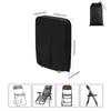 210D Oxford Garden Chair Cover Waterproof Furniture Protector Dustproof Bench/Stacking/Folding Chair Cover Patio Seat Rain Cover