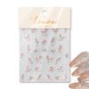 DIY Nail Stickers Fairy Butterfly Nail Art Tips Self-adhesive Butterfly Design Nail Decals for women manicure accessories