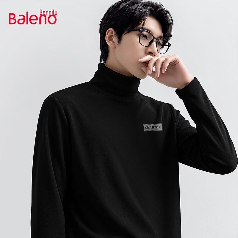 Baleno Men's Thermal Turtleneck Long Sleeve T-Shirt