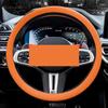 Universal Car Silicone Steering Wheel Cover Elastic Non-Slip Cover For 36-40cm Steering Wheel Multi Color Car Decor Accesso I8D7