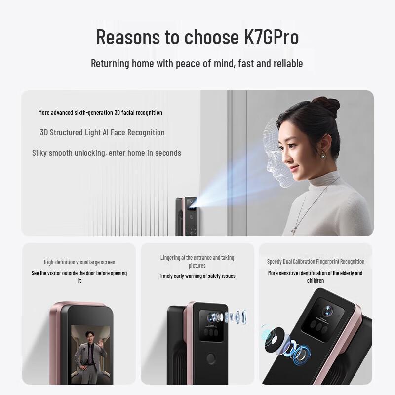 TCL AI Smart Biometric Door Lock Series