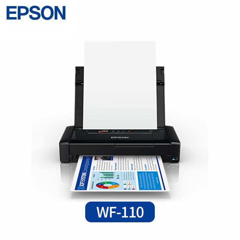 

Epson WF-110 A4 Portable Color Inkjet Printer CN plug (adapter included)