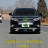 Highlander 12-14 Front & Rear Bumper Guard Decorative Bars