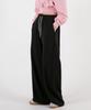 UMM Women'S Curved Cut Hem Drawstring Wide Training Pants