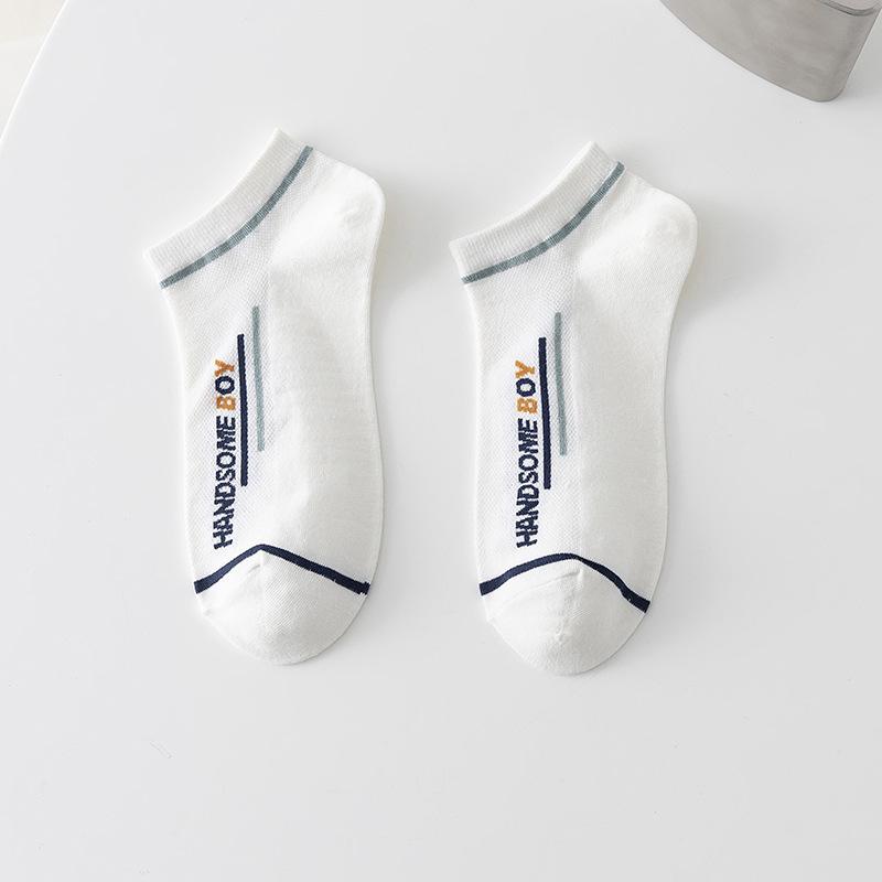 

Мужские летние тонкие сетчатые дышащие носки-лодочки Мужские влагоотводящие и потовпитывающие Весенние мужские короткие носки Спортивные с защитой от запаха 1 pair