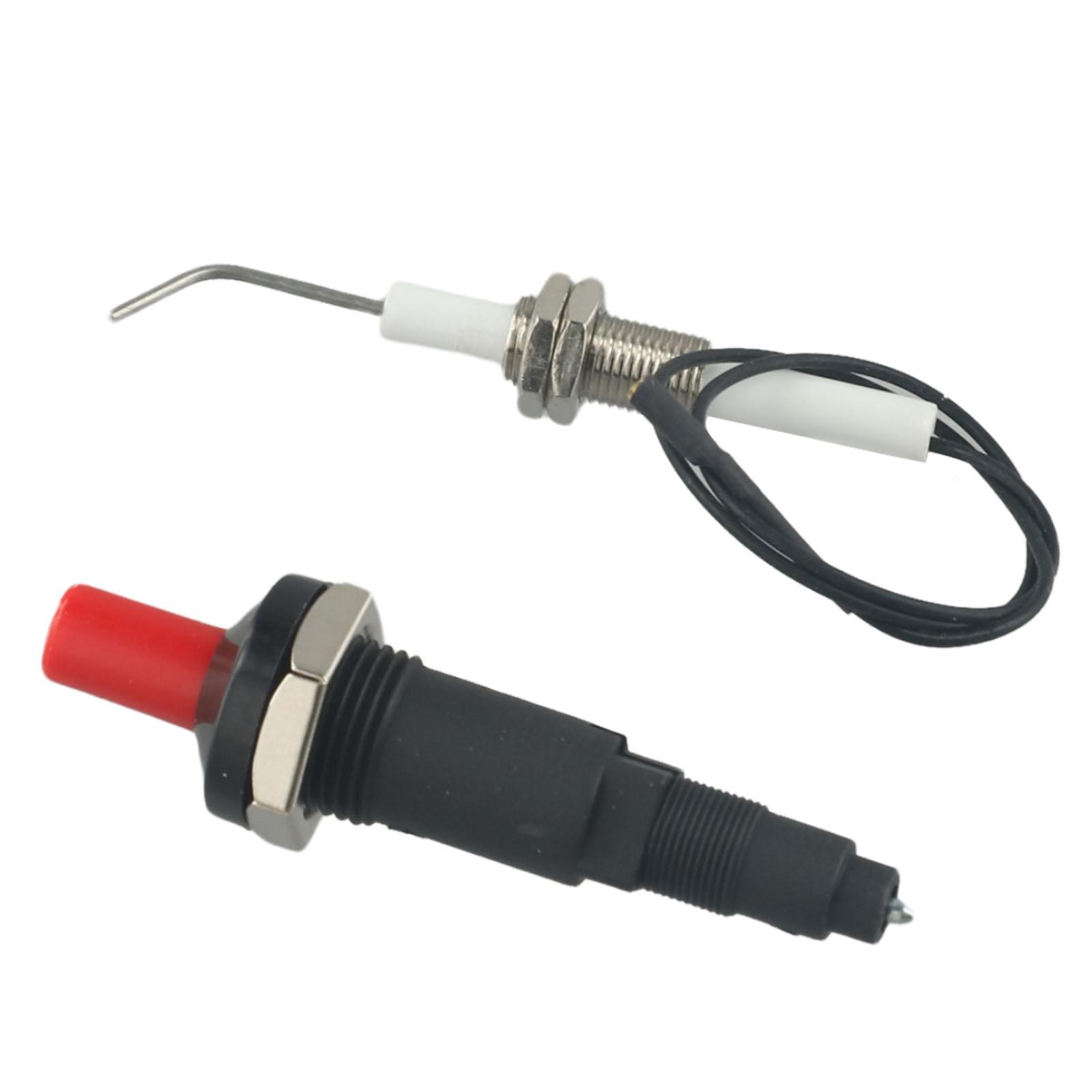 

Piezo Spark Ignition Set Equipment Pin 1 Push Button