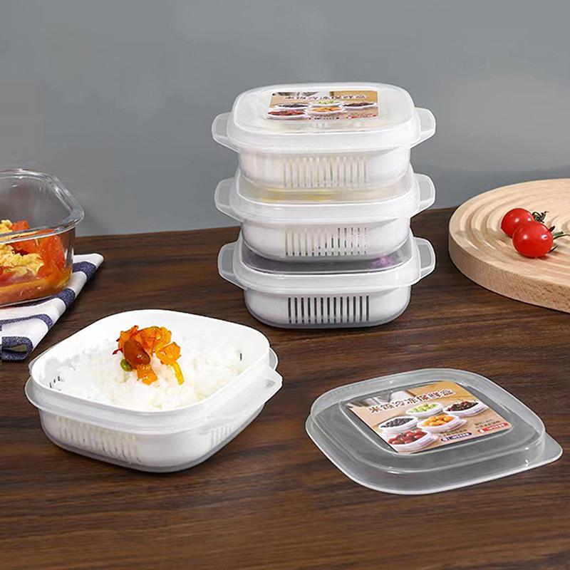 1/3/5-Piece Disposable Rice Meal Prep Containers with Lids - Microwave & Freezer Safe.Single Serve Portion Containers for Office Lunch & Bulk Storage