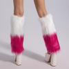Faux Furs Leg Warmer Winter Warm Furs Boot Cuffs Cover,Party Costumes Shoe Cover