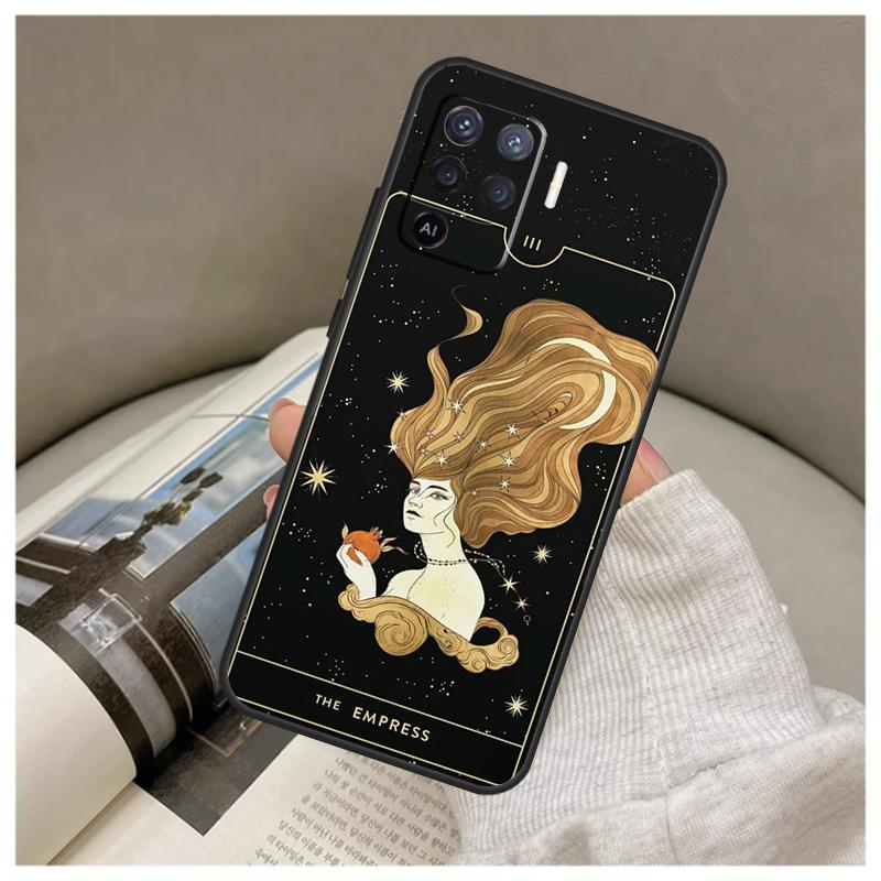

Astrology Tarot Cards Case For Oppo A16 A76 A96 A60 A98 A58 A78 A18 A38 A80 A40 A77 A57 A17 A74 A54 A94 A15 A5 Pro OPPO A57s